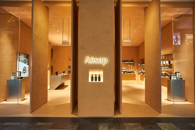 开设于新加坡滨海湾金沙酒店的Aēsop门店